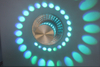 Lampada da parete a soffitto a LED poroso a LED RGB con telecomando Lampada da parete per scale a LED per interni AC85-265 Regalo di Capodanno