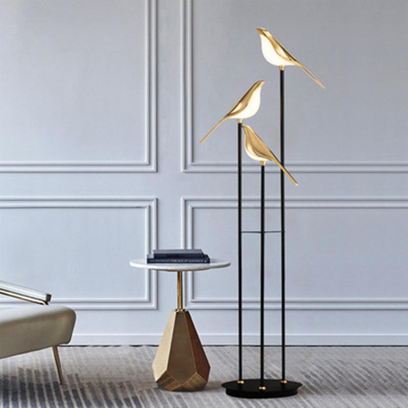 Hotelwandleuchte IP20 Lampada da parete a led per scale 3W Indoor Chip luminoso dorato Nachtlampje Applique Bird Nachttischlampe Unique Night