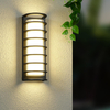 Applique da parete a LED in acrilico quadrato rotondo per esterni Lampada da parete esterna per cortile della villa Lampada da corridoio per corridoio Lampada da parete per balcone