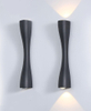 Groothandel Mode Decorate Indoor Zwart Goud Alluminio Acryl Ijzer Woonkamer LED Moderne Wandlamp