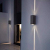 Black Shell Beam Light Applique da parete impermeabile Moderna applique da parete per esterni a led Applique da esterno di alta qualità
