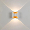 IP65 applique da parete a LED in alluminio RGB per esterni impermeabile recinzione da giardino lampada da parete per interni moda per camera da letto comodino soggiorno scale