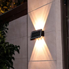Nuova applique da parete solare per esterni applique da parete a LED impermeabili per cortile Street Landscape lampada da giardino lampada da parete per esterni solare