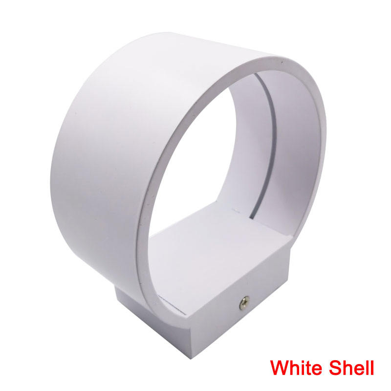 5W AC85-265V Lampada da parete a cerchio per interni RGB con controller per la decorazione di interni Illumina le luci