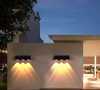 Prezzo di fabbrica della luce della parete del giardino delle lampade del cortile della lampada da parete IP65 impermeabile all'aperto semplice moderna moderna