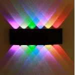 Up And Down Lamp Led Modern Square Ip65 Impermeabile Outdoor Home Wall Sconce Prezzo economico di alta qualità