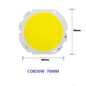 Sorgente luminosa COB all'ingrosso in fabbrica 10-50W indice di visualizzazione ad alta potenza ad alta potenza evidenziare perline lampada COB luce bianca luce gialla