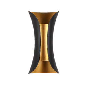 Lampada da parete a LED IP65 Illuminazione da giardino impermeabile per esterni Illuminazione da parete in alluminio AC86-265 Camera da letto per interni Soggiorno e scale