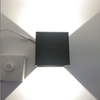 Nuova lampada a bacchetta a led dimmerabile Lampada da parete a cubo ip65 impermeabile per esterni 12w Lampade da parete a led moderne per giardino