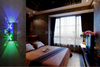 Fokison (componenti elettronici) Lampada da parete a LED colorata quadrata per lampada Per luci a led per la casa