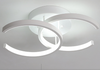 Lampade da soffitto a cerchio bianco per soggiorno Lampada da soffitto a sospensione Lampada da soffitto per camera da letto Lampada da soffitto a led Lampada da soffitto moderna