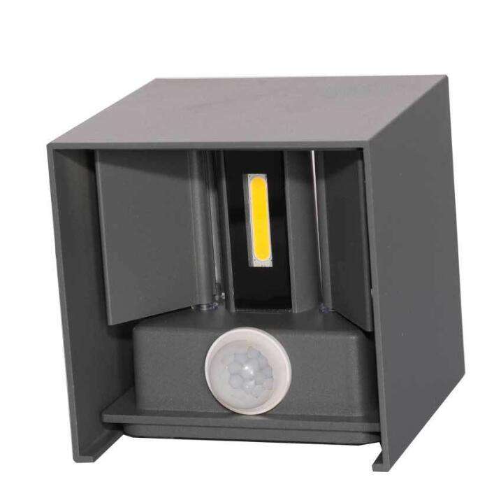 Applique da parete a led lampada rgb luce solare per interni Led Wandlamp Alluminio Outdoor IP65 Waterdicht Up Down Lighting applique da parete a led per esterni