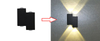 Lampada da parete per scale impermeabile a luce decorativa a LED e moderna luce notturna per esterni