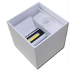 Motion Sensor Outdoor 12W Lampada da parete orientabile su e giù in alluminio Decorare applique da parete a LED