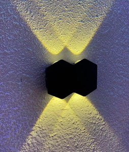 Lampada da parete di personalità nordica 4W Lampada da parete rotonda a Led semplice per soggiorno Lampada da parete rotonda per hotel Corridoio per illuminazione a forma di diamante