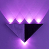 Lampada da parete su e giù a triangolo da 5W per scale della camera da letto Illuminazione per interni Illuminazione su e giù Capodanno in stile europeo