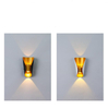 Lampada decorativa lampada da parete a led lampada da parete impermeabile grande barca e luce notturna per esterni alluminio semplice
