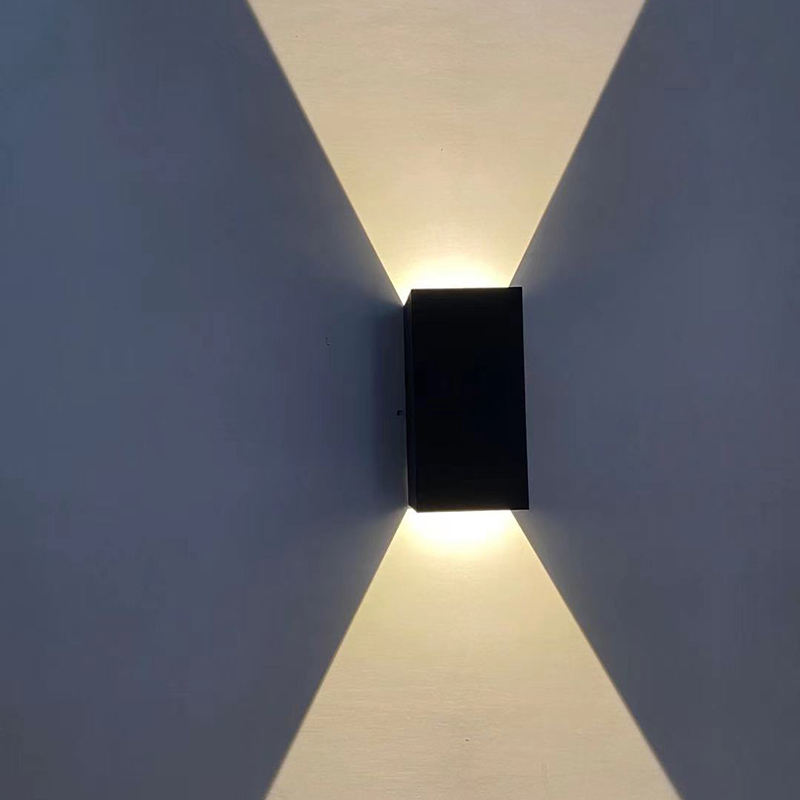 12W impermeabile applique da parete esterna a parete lampada da parete a LED per la casa luci in alluminio leggero