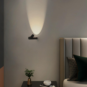 Lampada da parete a LED moderna in acrilico con sensore di movimento Impermeabile IP65 6W 12W Lampada da parete a LED per esterni per interni Portico Illuminazione stradale Balcone