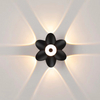 Applique da parete per esterni a LED Up Down Decorazione da parete luminosa Faretto Lotus Villa Corridor Balcone Corridoio Sfondo applique da parete