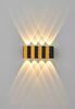 Nuova lampada da parete a LED per esterni Lampada da parete impermeabile per interni ed esterni Cortile Camera da letto Corridoio Balcone Faretto da parete