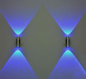 Applique da parete a LED stile semplice 2W 6W AC85-265V Illuminazione da comodino Delikat in alluminio per lampada da corridoio per scale per interni