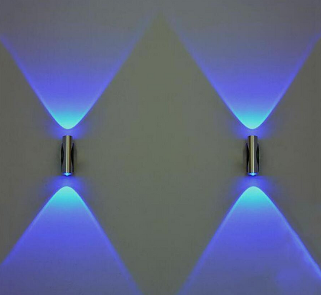 Applique da parete a LED stile semplice 2W 6W AC85-265V Illuminazione da comodino Delikat in alluminio per lampada da corridoio per scale per interni