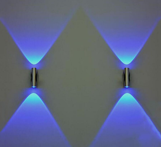 Applique da parete a LED stile semplice 2W 6W AC85-265V Illuminazione da comodino Delikat in alluminio per lampada da corridoio per scale per interni