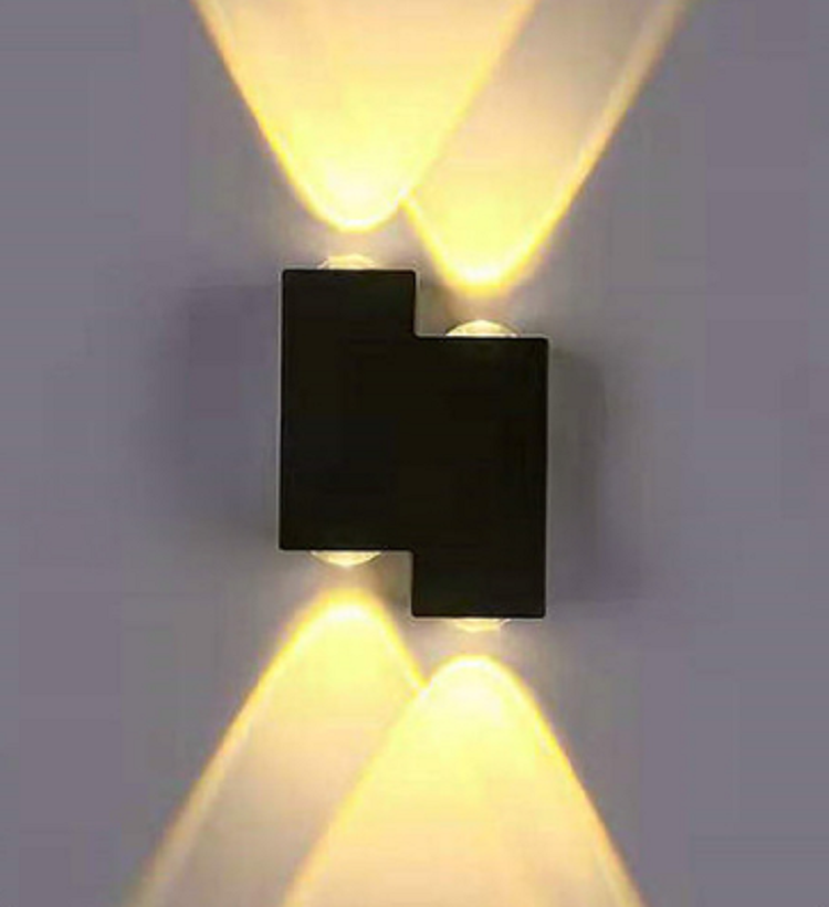 Lampada da parete per scale impermeabile a luce decorativa a LED e moderna luce notturna per esterni Lampada da parete a LED per esterni da parete impermeabile
