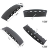 Lampada da parete a LED da esterno impermeabile su e giù a forma di arco da 8W Lampada da parete moderna in alluminio con applique da parete