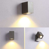 Lampada da parete per esterni stile moderno per la casa impermeabile IP65 Lampada a led su e giù Lampada da parete per esterni con portico da giardino