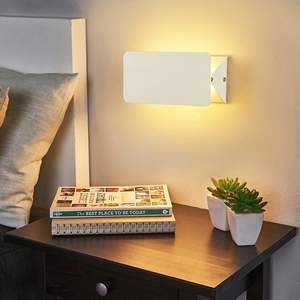 6W 12W 18W Lampada da parete a LED per interni Lampada da parete ad angolo regolabile Lampada da parete lunga Design d'interni europeo-francese
