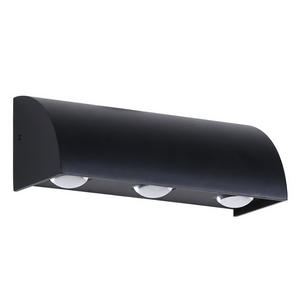 Lampada da parete di personalità nordica Lampada da parete a sfondo semplice per soggiorno a led Illuminazione del corridoio della hall dell'hotel su e giù
