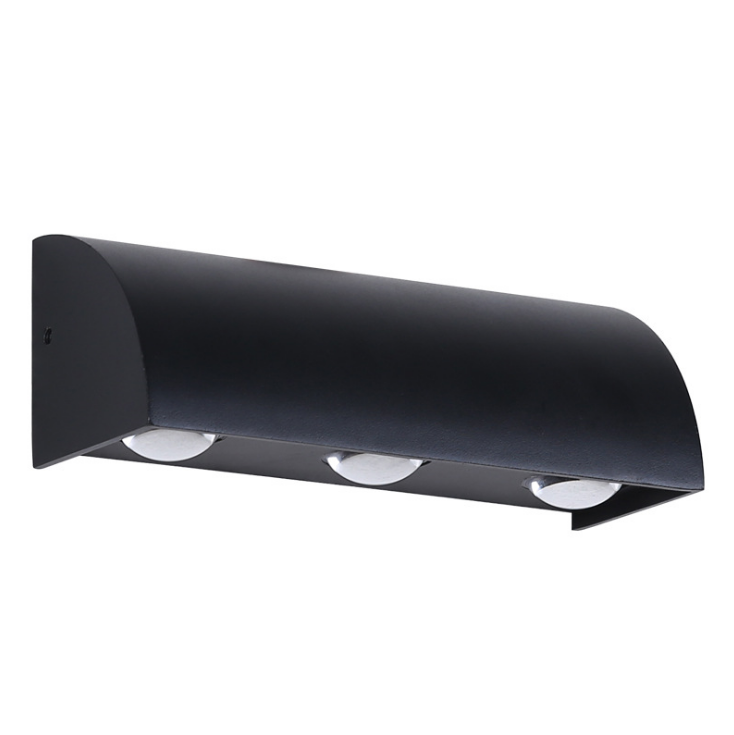 Lampada da parete di personalità nordica Lampada da parete a sfondo semplice per soggiorno a led Illuminazione del corridoio della hall dell'hotel su e giù