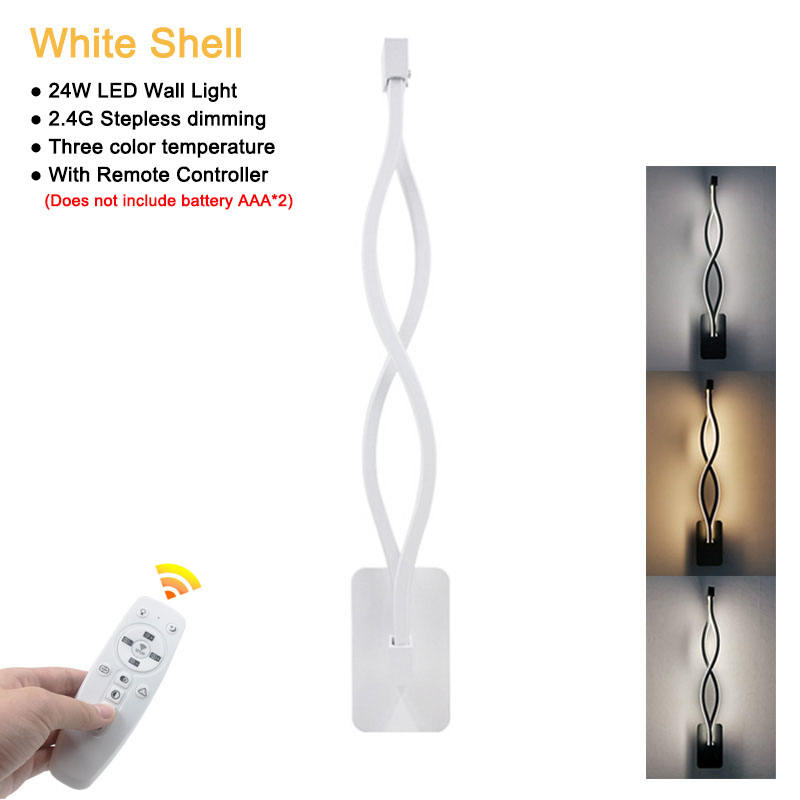 21W 2.4G Lampada da parete moderna della camera da letto dell'onda lunga e luce notturna principale di alta qualità con il prezzo di fabbrica di alta qualità
