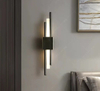 6W Lampada da parete a striscia lunga soggiorno sfondo parete studio camera da letto lampada da comodino semplice moderna luce nordica griglia creativa di lusso
