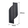 12WModerna lampada da parete a LED per interni Scale Up Down Light Fixture Comodino Loft Soggiorno Lampade per la casa