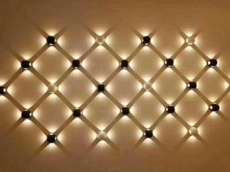 4W Piccole NUOVE luci a sfera di arrivo Luce da incasso per esterni Luci multicolori Lampade da parete per esterni Apparecchio per illuminazione LED Wandlamp Lampade da parete a LED
