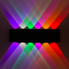 Lampada da parete a LED su e giù impermeabile per esterni a forma di arco Lampada da parete moderna in alluminio con illuminazione a parete