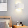 5W Sensore di movimento Led Night Light Lampada da parete ricaricabile per interni lampada da comodino usb lampada da comodino con porta usb lampada da comodino con lampade da comodino usb con 