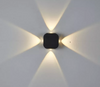 Applique da esterno impermeabile IP65 4W LED Applique da parete in alluminio Applique da parete da giardino a LED