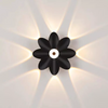 Applique da parete per esterni a LED Up Down Decorazione Spotlight Lotus Villa Corridoio Balcone Corridoio Sfondo Applique da parete