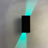 Nuovo controllo APP RGB Smart light Cube lampada da parete a LED impermeabile ip65 Applique da parete quadrata Portico Giardino su e giù