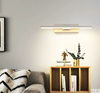 Lampade da parete moderne a LED 6W 330 Comodino girevole 12W AC96V-260V Applique da parete Lampada nera Corridoio Decorazione per interni Illuminazione