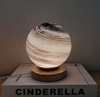 Pianeta lampada di vetro luna Pianeta lampada decorazione camera da letto comodino luce notturna Regalo di compleanno creativo lampada da tavolo a pagamento lampada da tavolo