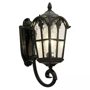 Lampada da parete impermeabile in stile europeo Giardino Villa Cancello Cortile esterno Balcone Lampada da parete esterna Antica Roma Luce retrò
