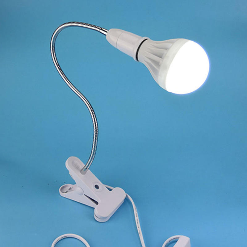 Lampadina a clip a LED transfrontaliera Portalampada a testa singola a doppia testa Portalampada a tre teste E27 Portalampada universale con clip