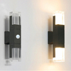 Lampada da parete a led in alluminio per esterni IP65 impermeabile Up Down applique da parete per illuminazione del corridoio del comodino della camera da letto delle scale di casa regolabile