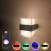 Tuya Graffiti Intelligent App Control RGBW Cambia colore Illuminazione per esterni Impermeabile IP65 Giardino Smart Wifi Lampada da parete a LED