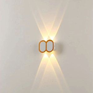 Lampada da parete a LED IP65 RGB Illuminazione da giardino impermeabile per esterni Alluminio 2W 6W 8W 10W 12W Applique da parete per interni camera da letto soggiorno scale